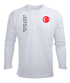 Shotokan Karate Erkek Uzun Kol Yazlık Tshirt Erkek Uzun Kol Yazlık Tişört