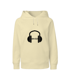 Sınırsız müzik Çocuk Unisex Hoodie Kapüşonlu