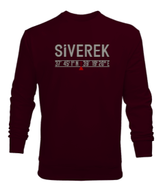 Siverek - Koordinatlar- Erkek Sweatshirt