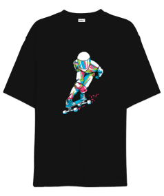 Skate Skater Oversize Unisex Tişört