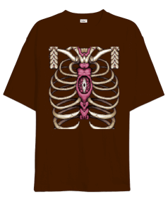 Skeleton Oversize Unisex Tişört