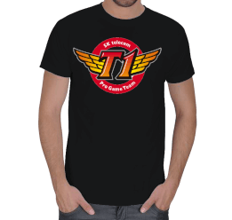 SKT T1 Baskılı T-Shirt Erkek Tişört