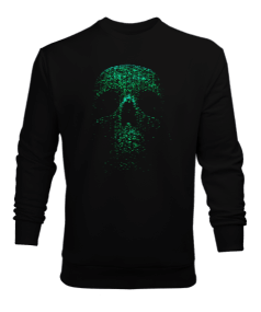 Skull Design 01 Erkek Sweatshirt