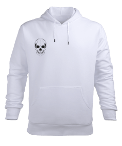 SKULL Erkek Kapüşonlu Hoodie Sweatshirt