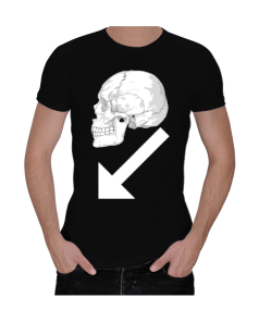 Skull Erkek Regular Kesim Tişört