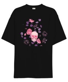 Skull Oversize Unisex Tişört