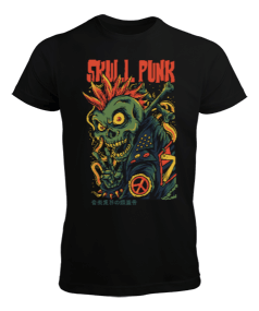 Skull Punk Erkek Tişört
