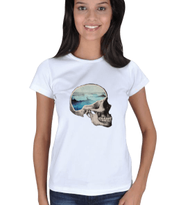 Skull T-Shirt Kadın Tişört