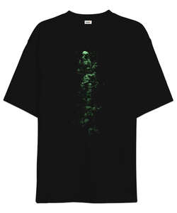 Skull Tree Siyah Oversize Unisex Tişört