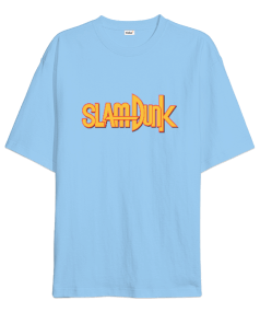 Slam Dunk Basketball Anime Tasarım Sırt Baskılı Oversize Unisex Tişört