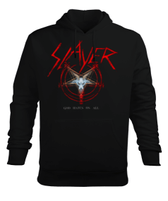 Slayer Erkek Kapüşonlu Hoodie Sweatshirt