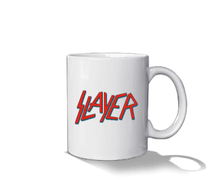 Slayer - OneArtTasarım - İzmir Metal Kitlesi Beyaz Kupa Bardak