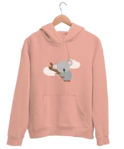 Sleepy Koala Yavru Ağzı Unisex Kapşonlu Sweatshirt