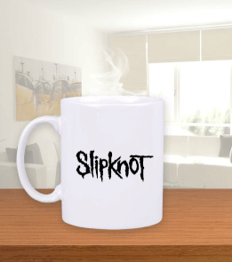 Slipknot Beyaz Kupa Bardak