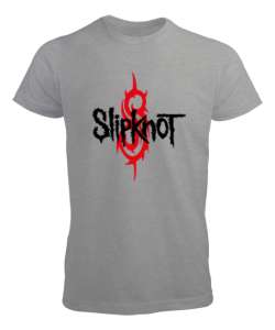 Slipknot - Rock And Roll Gri Erkek Tişört