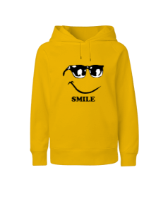 Smile Çocuk Unisex Hoodie Kapüşonlu