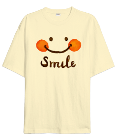 Smile - Gülümse Oversize Unisex Tişört