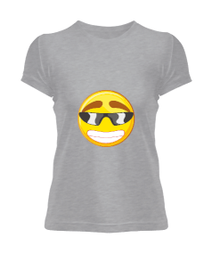 smiley kadın t-shirt Kadın Tişört