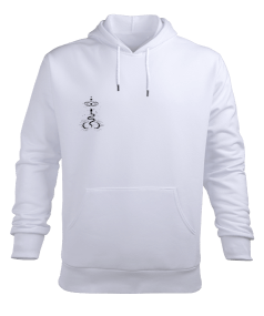 snake and horoscope Erkek Kapüşonlu Hoodie Sweatshirt