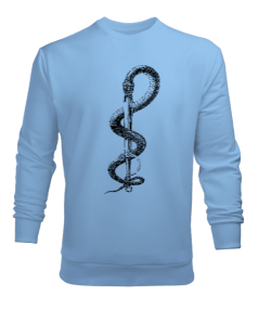 Snake Sword Erkek Sweatshirt