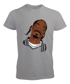 Snoop Dogg Bakılı Erkek T-shirt Erkek Tişört