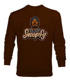 Snoop Dogg Vintage Baskılı Erkek Sweatshirt