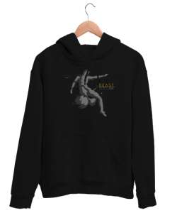 Soccer - Futbol - Canavar Golcü Siyah Unisex Kapşonlu Sweatshirt