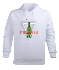 Soda Ferahla Mozaik Erkek Kapüşonlu Hoodie Sweatshirt