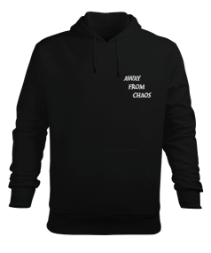 SOFT LİFE KAOSTAN UZAK Erkek Kapüşonlu Hoodie Sweatshirt