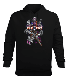 Soldier Erkek Kapüşonlu Hoodie Sweatshirt