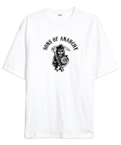 Sons of Anarchy uni Oversize Unisex Tişört