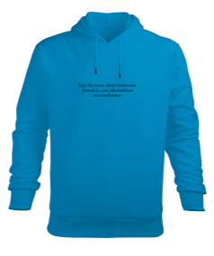 Sosyal mesafe Erkek Kapüşonlu Hoodie Sweatshirt