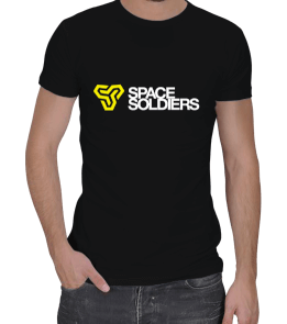 Space Soldiers Erkek Regular Kesim Tişört