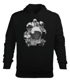 Space T2 Erkek Kapüşonlu Hoodie Sweatshirt