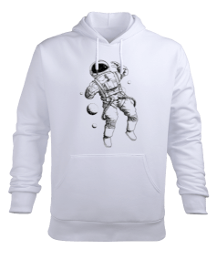 Space T3 Erkek Kapüşonlu Hoodie Sweatshirt