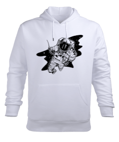 Space T4 Erkek Kapüşonlu Hoodie Sweatshirt