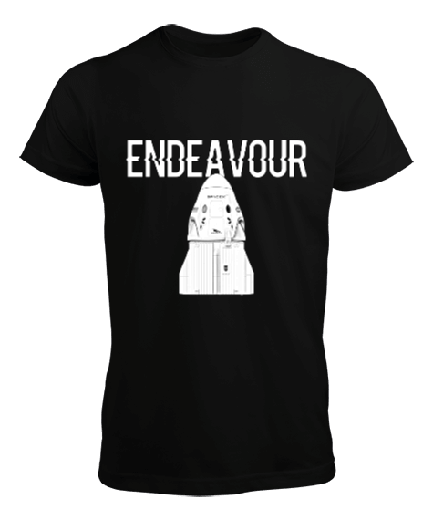 Tisho - SpaceX Crew Dragon Endeavour Erkek Tişört