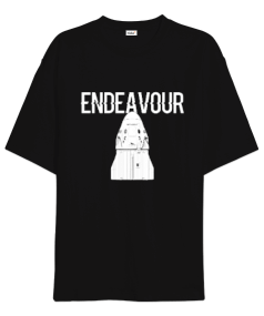 SpaceX Crew Dragon Endeavour Oversize Unisex Tişört