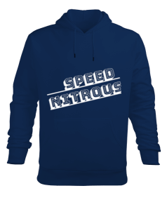 SPEED NITROUS Erkek Kapüşonlu Hoodie Sweatshirt