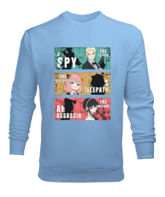 Spy x Family Anime Tasarım Baskılı Erkek Sweatshirt