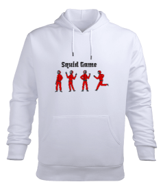 Squid Game Erkek Kapüşonlu Hoodie Sweatshirt