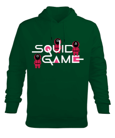 Squid Team Erkek Kapüşonlu Hoodie Sweatshirt