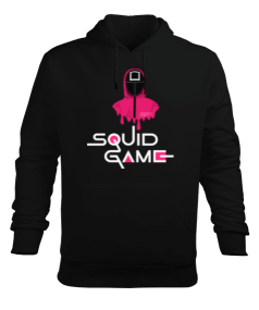 sqvid game baskılı Erkek Kapüşonlu Hoodie Sweatshirt