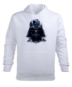 Star Wars Darth Wader Beyaz Erkek Kapüşonlu Hoodie Sweatshirt