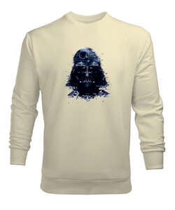 Star Wars Darth Wader Krem Erkek Sweatshirt