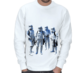 Star Wars Klon Askerleri Tasarımlı Polar Sweatshir ERKEK SWEATSHIRT