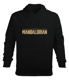 star wars mandalorian Erkek Kapüşonlu Hoodie Sweatshirt