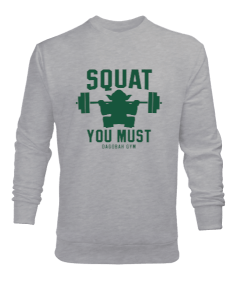 Star Wars Master Yoda GYM Vücut Geliştirme Bodybuilding Fitness Tasarım Erkek Sweatshirt