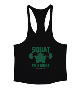 Star Wars Master Yoda GYM Vücut Geliştirme Bodybuilding Fitness Tasarım Erkek Tank Top Atlet