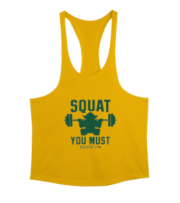 Star Wars Master Yoda GYM Vücut Geliştirme Bodybuilding Fitness Tasarım Erkek Tank Top Atlet